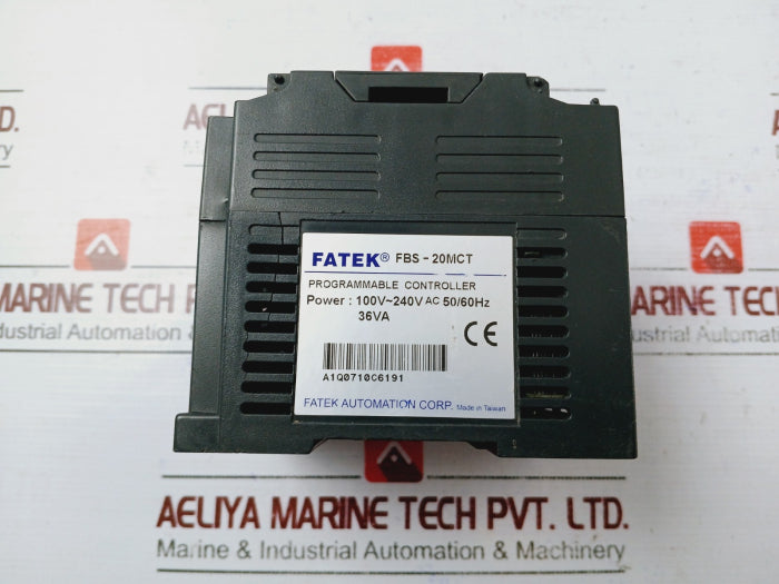 Fatek Fbs-20Mct Programmable Logic Controller 100V 240V Ac, 50/60Hz,36Va