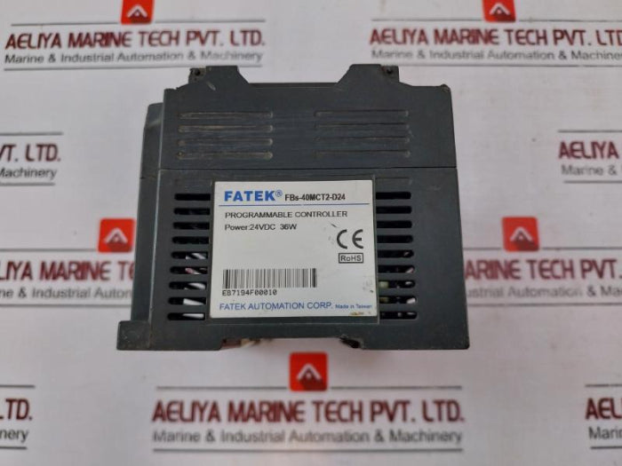 Fatek Fbs-40Mct2-d24 Programmable Controller 24Vdc 36W , Eb7194F00010
