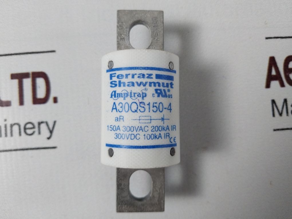 Ferraz Shawmut A30QS150-4 Semiconductor Fuse 150A 300V DC