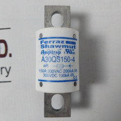 Ferraz Shawmut A30QS150-4 Semiconductor Fuse 150A 300V DC