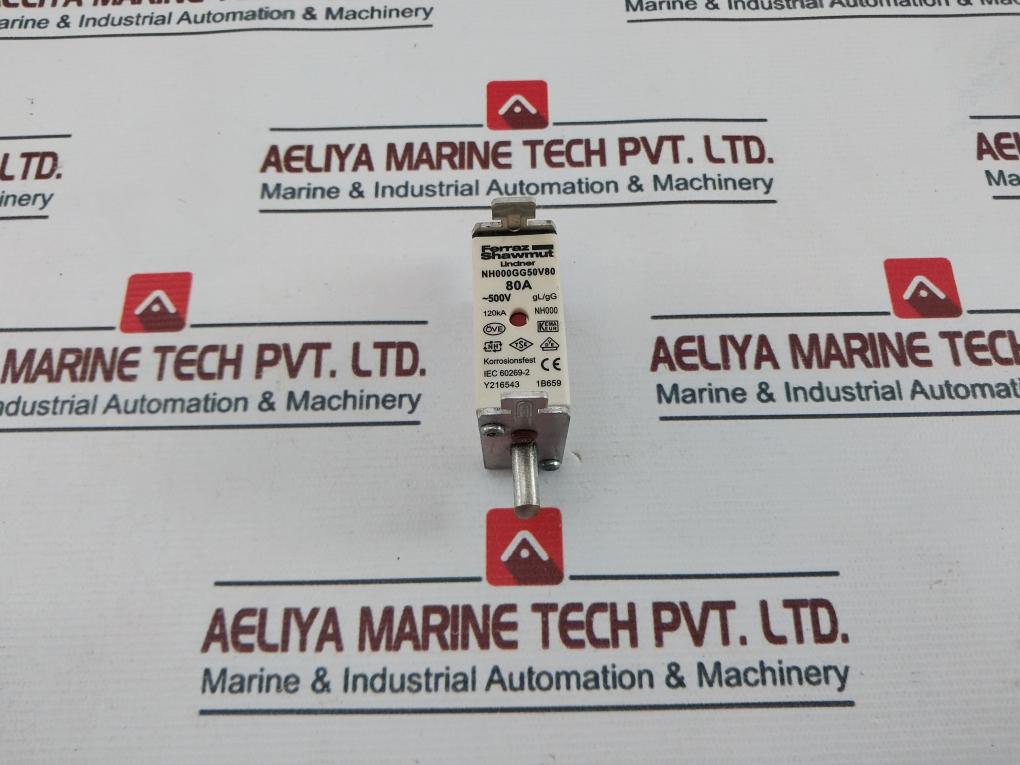 Ferraz Shawmut Nh000Gg50V80 80A 500V