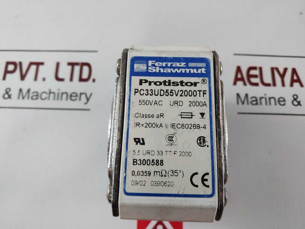 Ferraz Shawmut Pc33Ud55V2000Tf Fuse