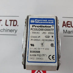 Ferraz Shawmut Pc33Ud55V2000Tf Fuse