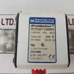 Ferraz Shawmut Pc73Ud11C800Pa Protistor Fuse Z301966