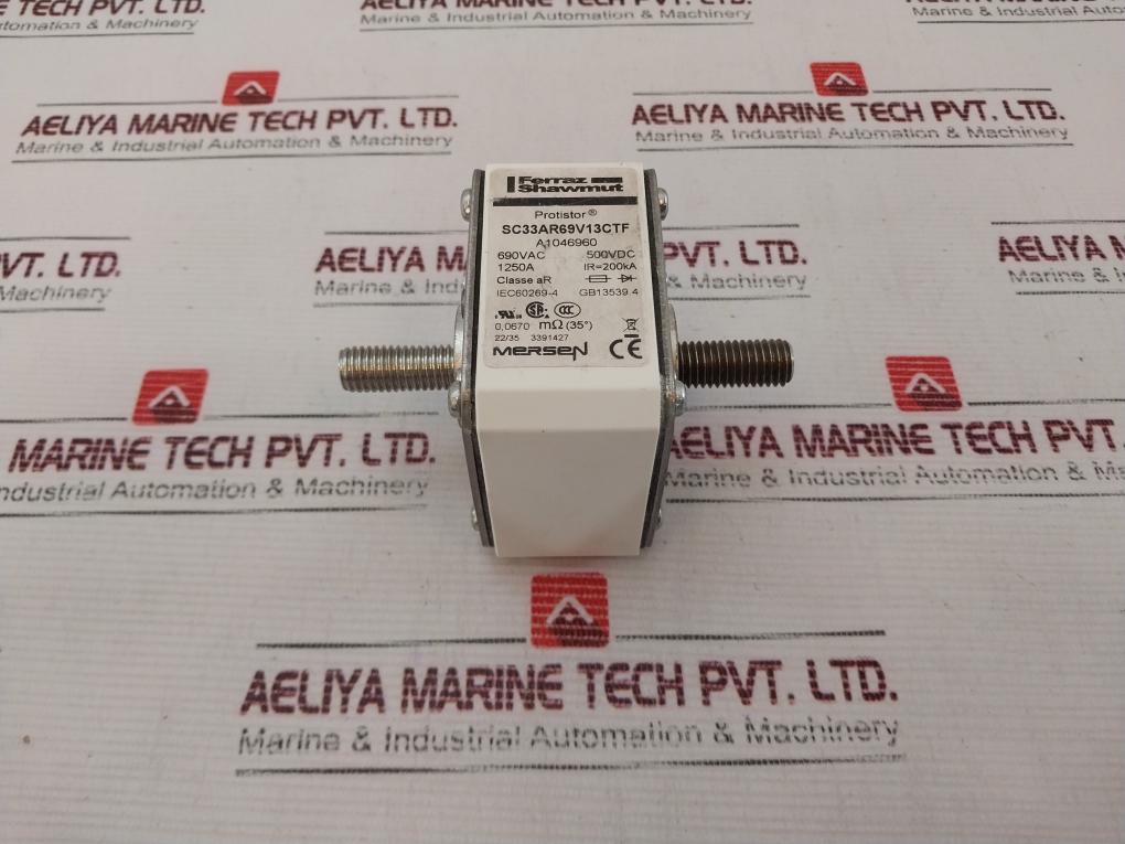 Ferraz Shawmut Sc33Ar69V13Ctf Protistor Fuse 690Vac