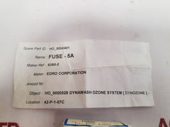 Lot of 10X Ferraz Shawmut TRM5 Tri-onic Fuses Time Delay Fuse-5a