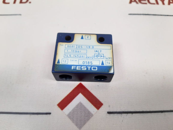 Festo 6681 Os-1/8 B Gate Valve 1…10 Bar