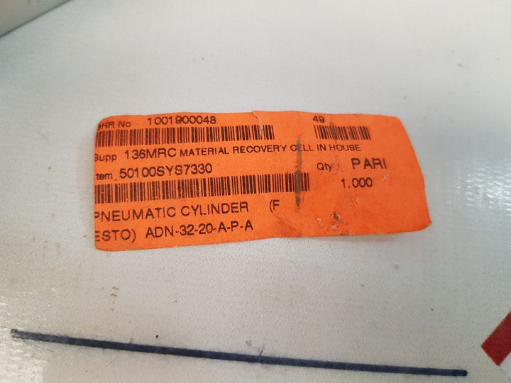 Festo Adn-32-20-a-p-a Pneumatic Cylinder