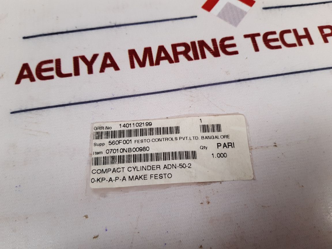 Festo Adn-50-20-kp-a-p-a Compact Cylinder