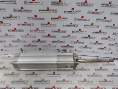 Festo Dsbc-125-320-c-ppsa Standards-based Cylinder W/ Vbqf-u-g18-e Quick Exhaust Valve