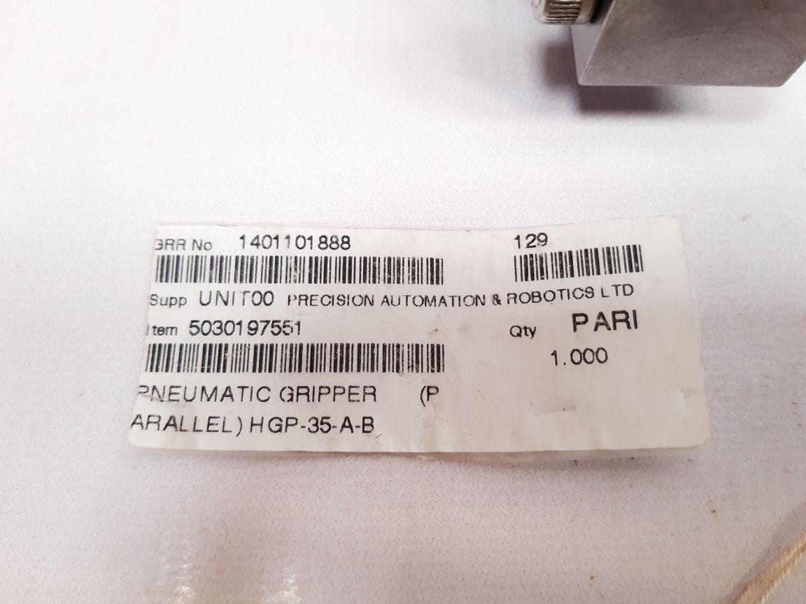 Festo Hgp-35-a-b Pneumatic Parallel Gripper