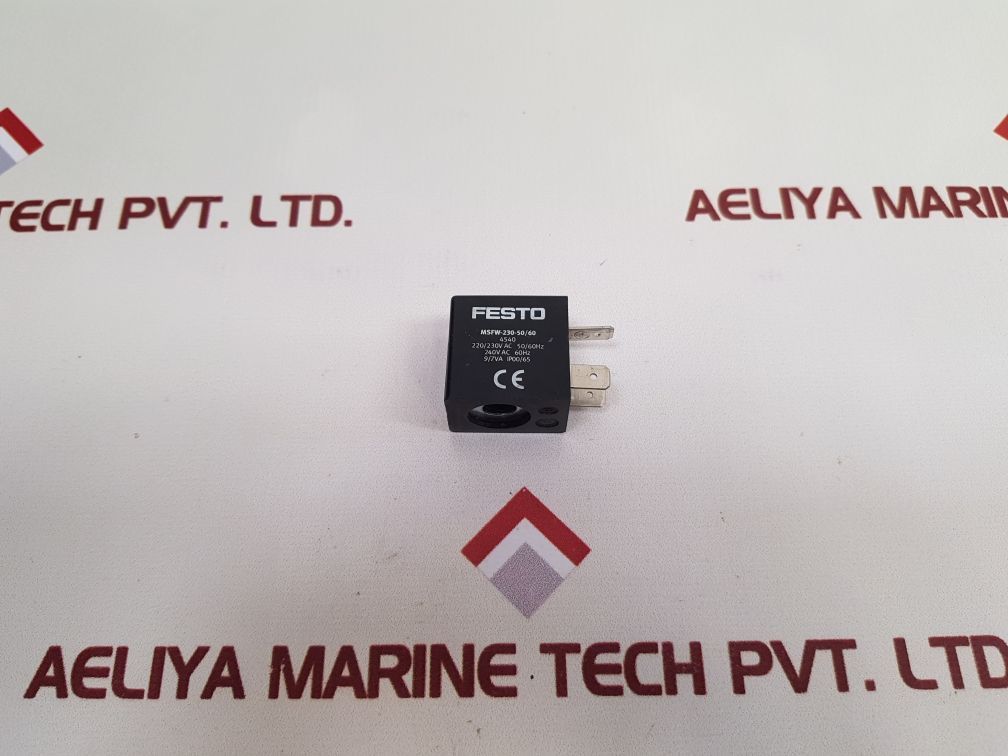 Festo Msfw-230-50/60 Solenoid Coil - Aeliya Marine Tech