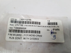 FIM BOARD-PCFIMD50-CRM2 RJ3I Relay Module 94V
