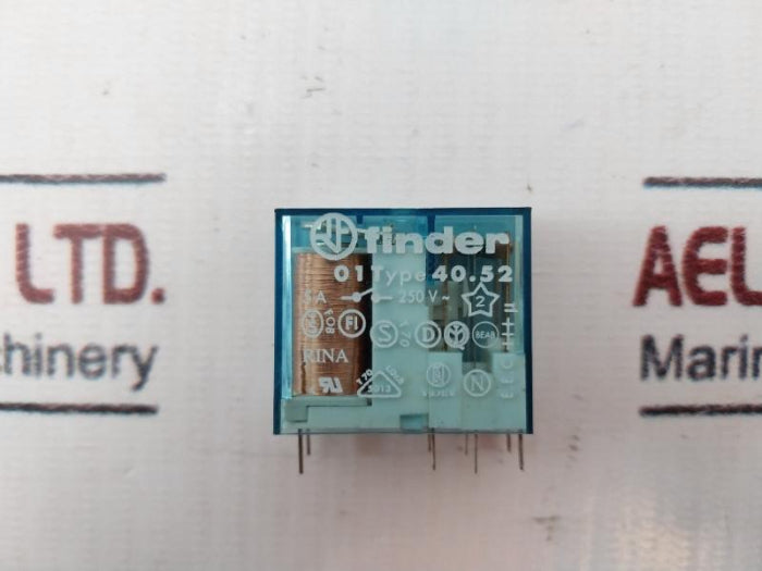 Finder 40.52 Relay 5A 250V Ac, 24V Dc