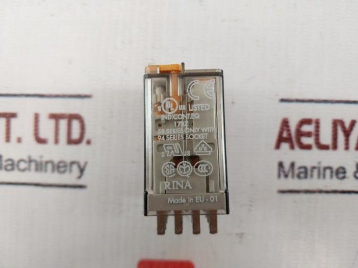 Finder 55.34.8.230.0054 Plug In Relay 230V Ac Coil 7A 250V Switching Current