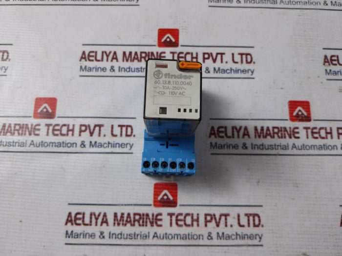 Finder 60.13.8.110.0040 Relay With Base 10A-250V 90.03