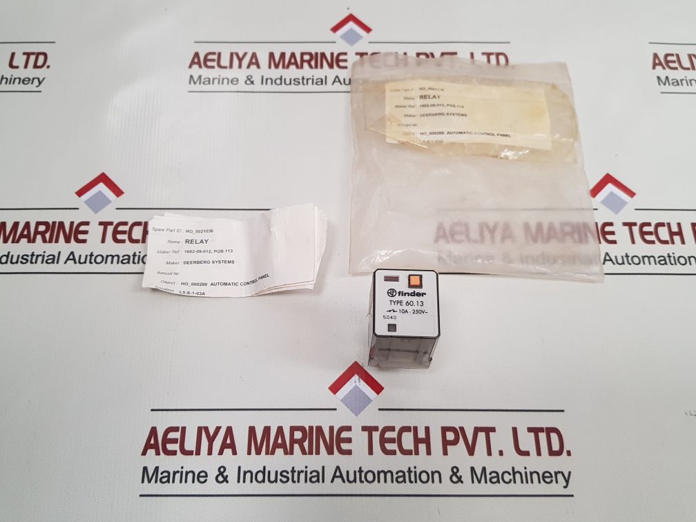 Finder 60.13 Relay 1663-09-012