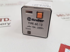 Finder 60.13 Relay 10A 250V 1663-09-012