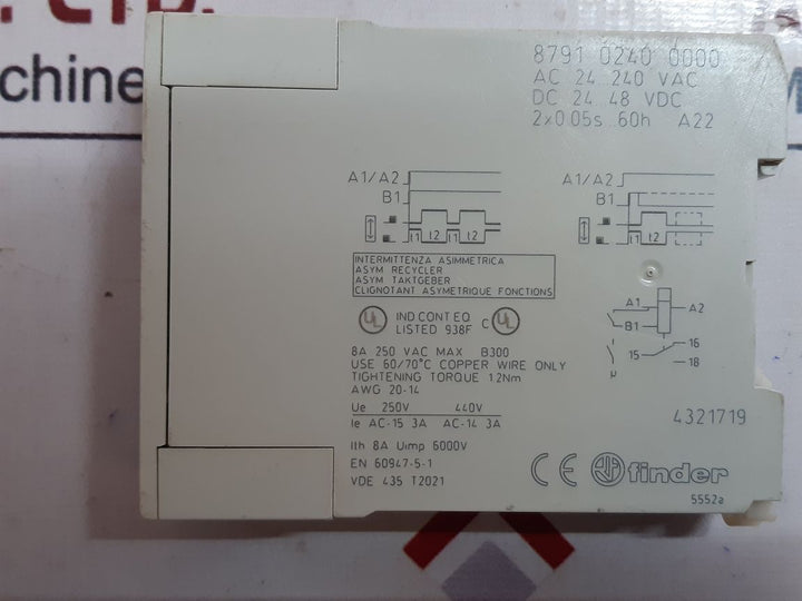 Finder 8791 0240 0000 Time Relay