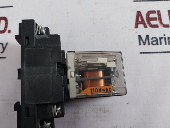 Finder 55.33 Relay With Base 110V~Ac 10A/250V