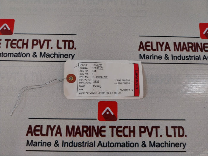 Fisher 1r290001012 Packing Set Pv-6401-01.0022