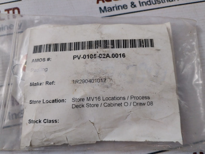 Fisher 1R290401012 Packing Set Pv-0105-02A.0016