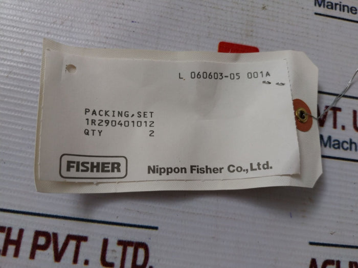 Fisher 1R290401012 Packing Set Pv-0105-02A.0016