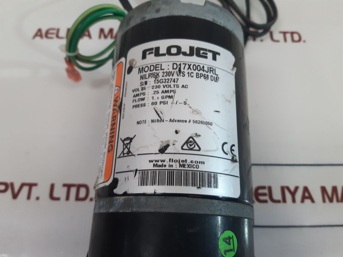 Flojet D17X004Jrl Pump - Aeliya Marine Tech