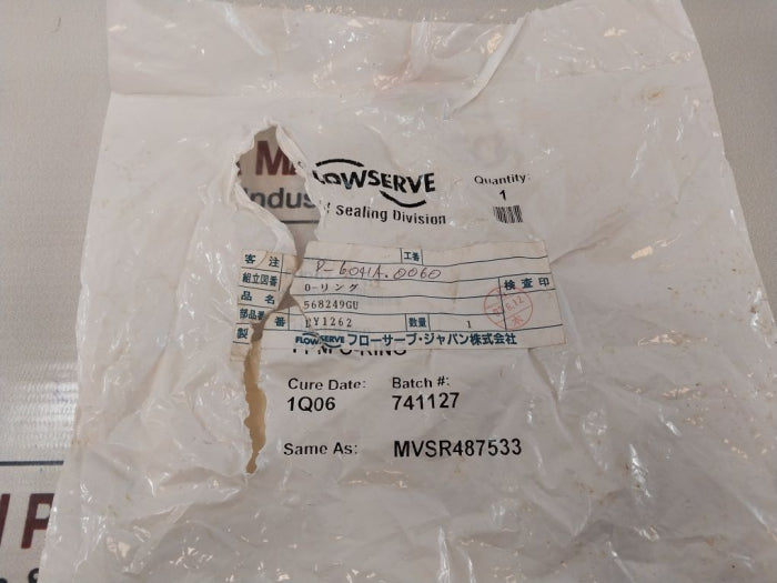 Flowserve 3R1216Ry Fluid Sealing Division Pump Rotating Face Fpm O-ring