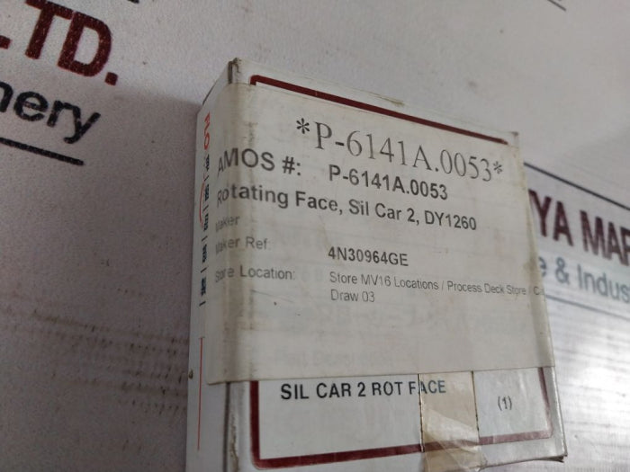 Flowserve 4N30964Ge Fluid Sealing Division P-6141A.0053