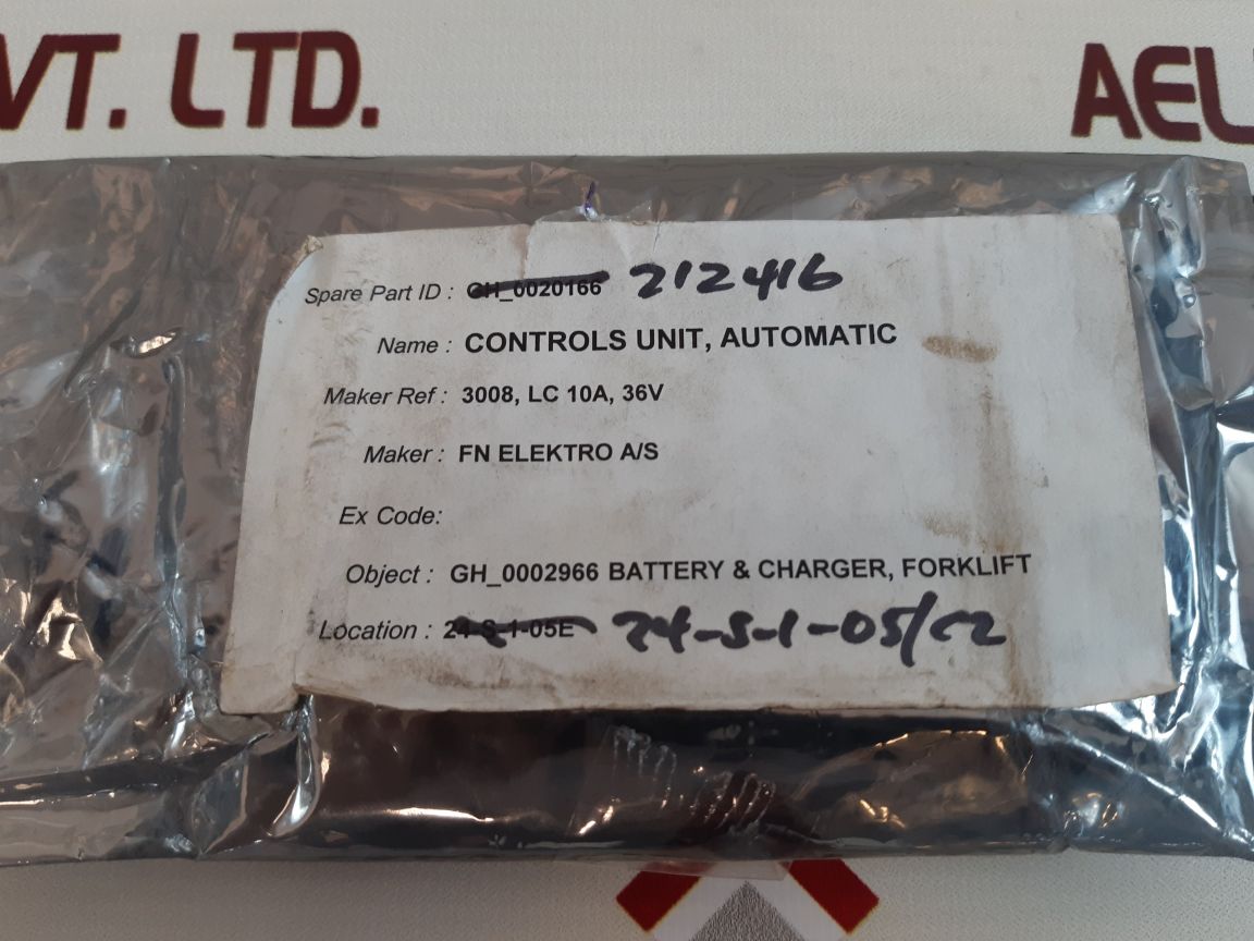 Fn Elektro Automatic Control Unit Fe/Lc 36V