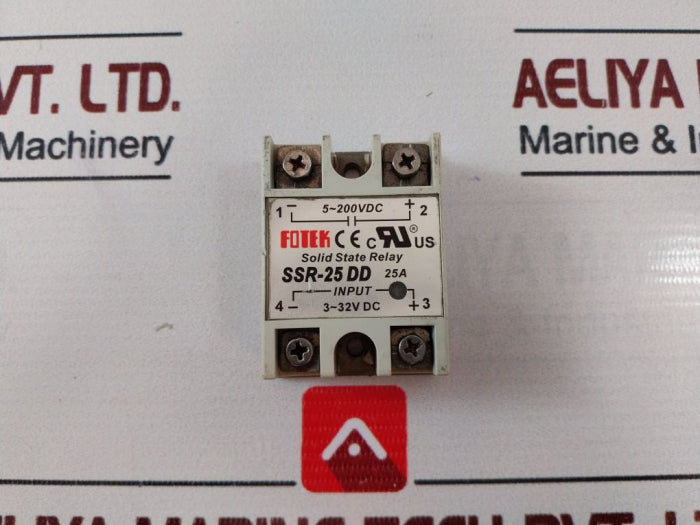 Fotek Ssr-25Dd Solid State Relay 3~32V Dc