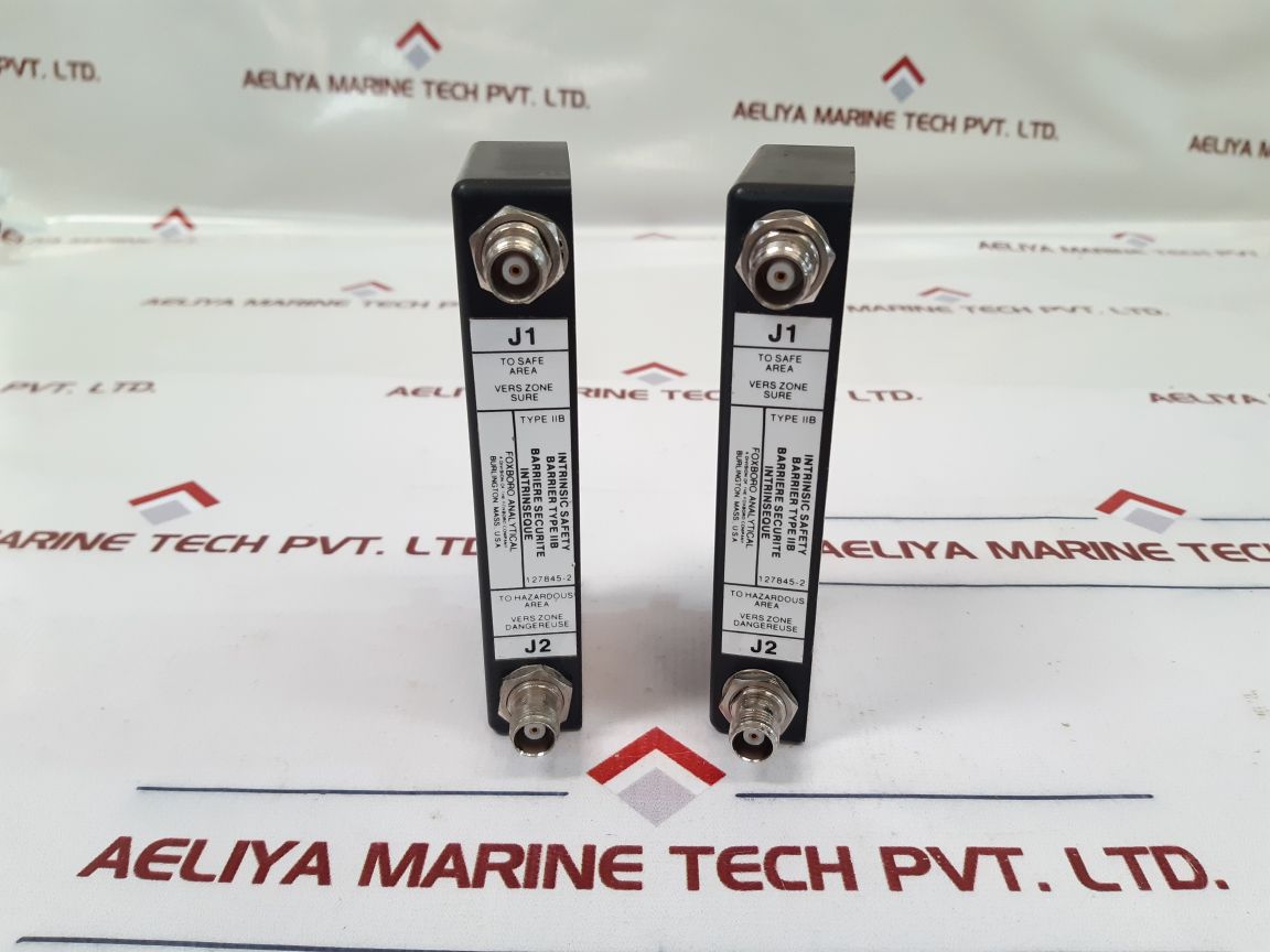 Foxboro Analytical 127845-2 Intrinsic Safety Barrier