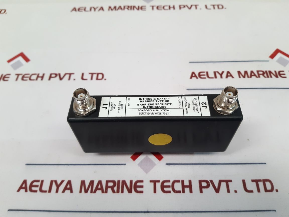 Foxboro Analytical 127845-2 Intrinsic Safety Barrier