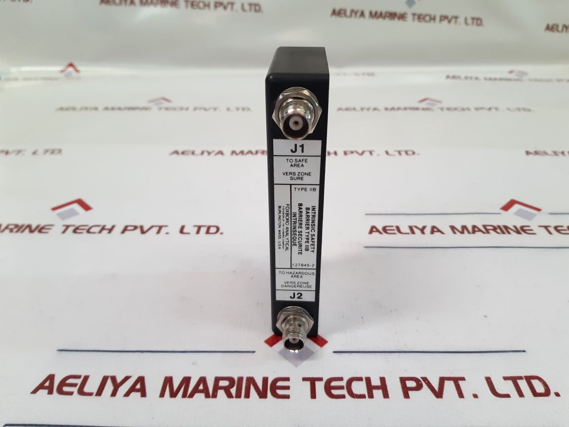 Foxboro Analytical 127845-2 Intrinsic Safety Barrier