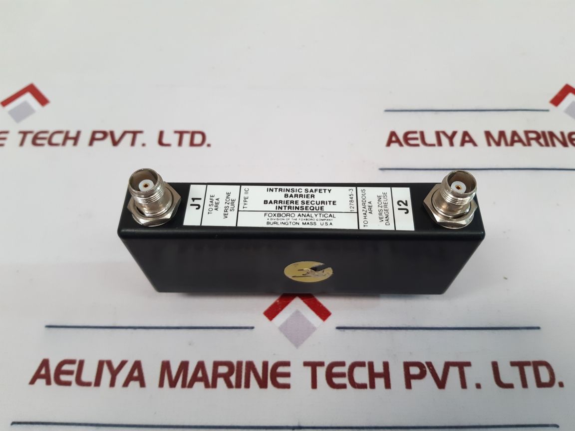 Foxboro Analytical 127845-3 Intrinsic Safety Barrier