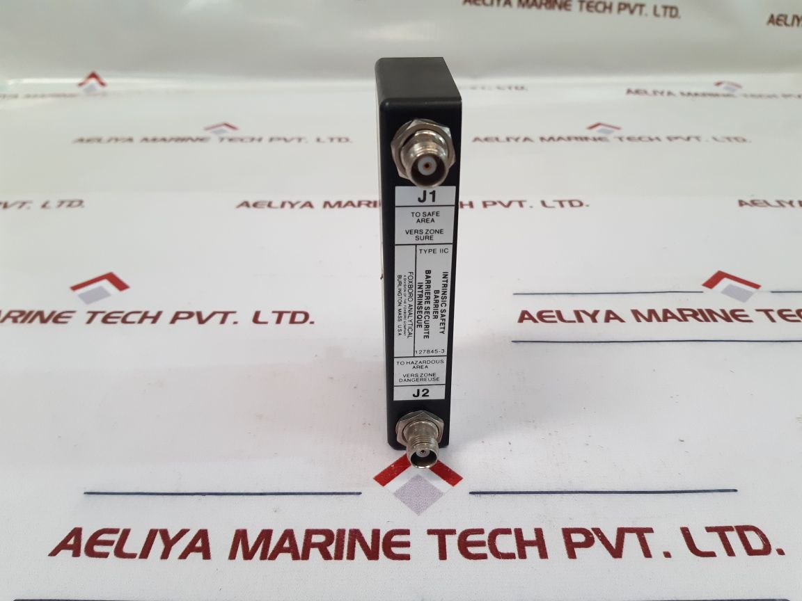 Foxboro Analytical 127845-3 Intrinsic Safety Barrier