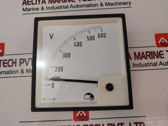 Fq0107 0-600 V Analogue Volt Meters
