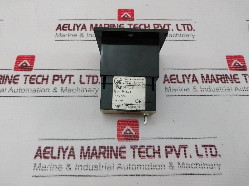 Fritz Kubler B16.31 Micro Pulse Counter 167 Ma
