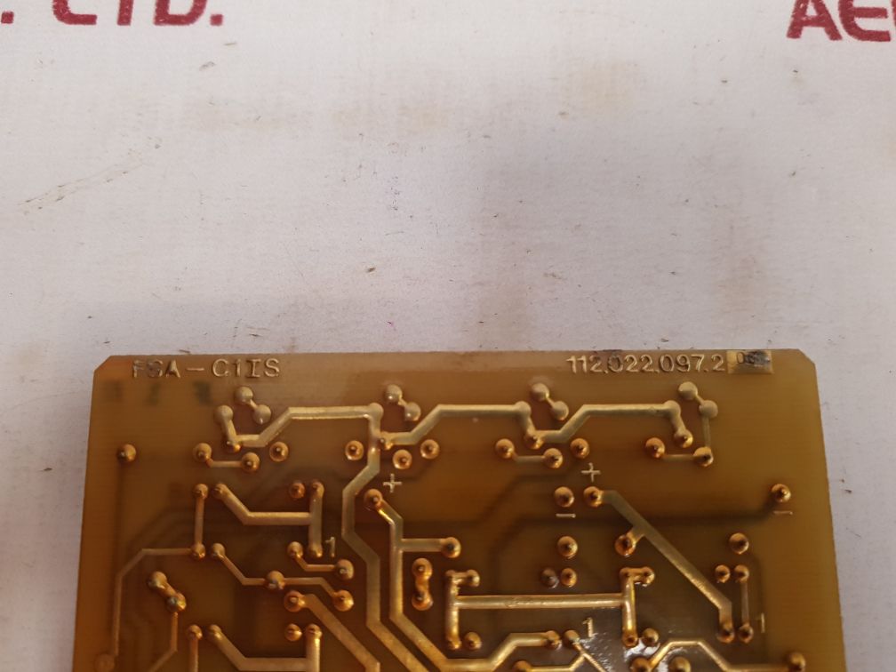 Sulzer Fsa-c1Is Pcb Card