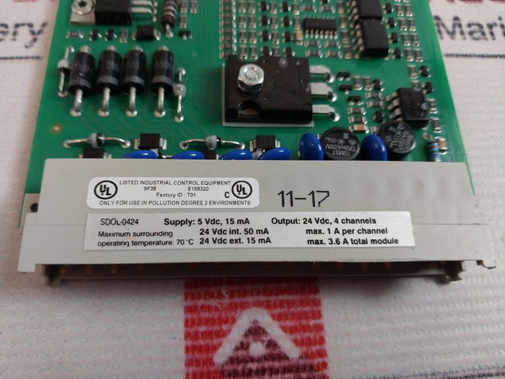 Honeywell Sdol-0424 Digital Output Module 5 Vdc, 15 Ma