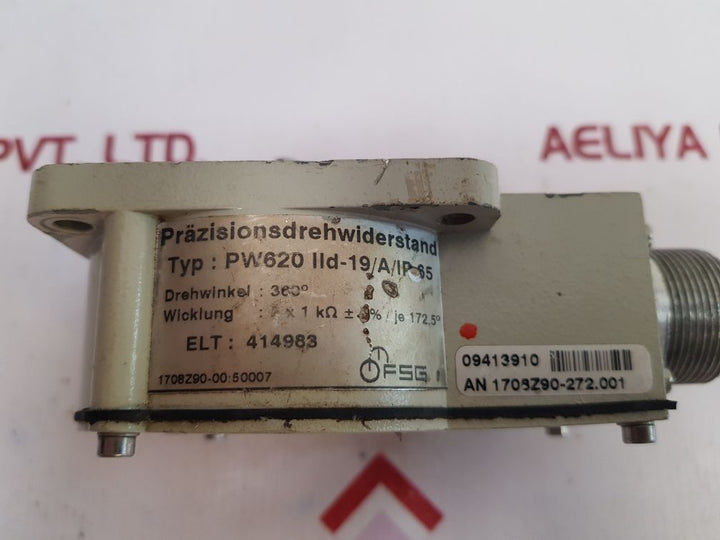 Fsg Pw620 Iid-19/a/ip-65 Precision Rotation Resistance