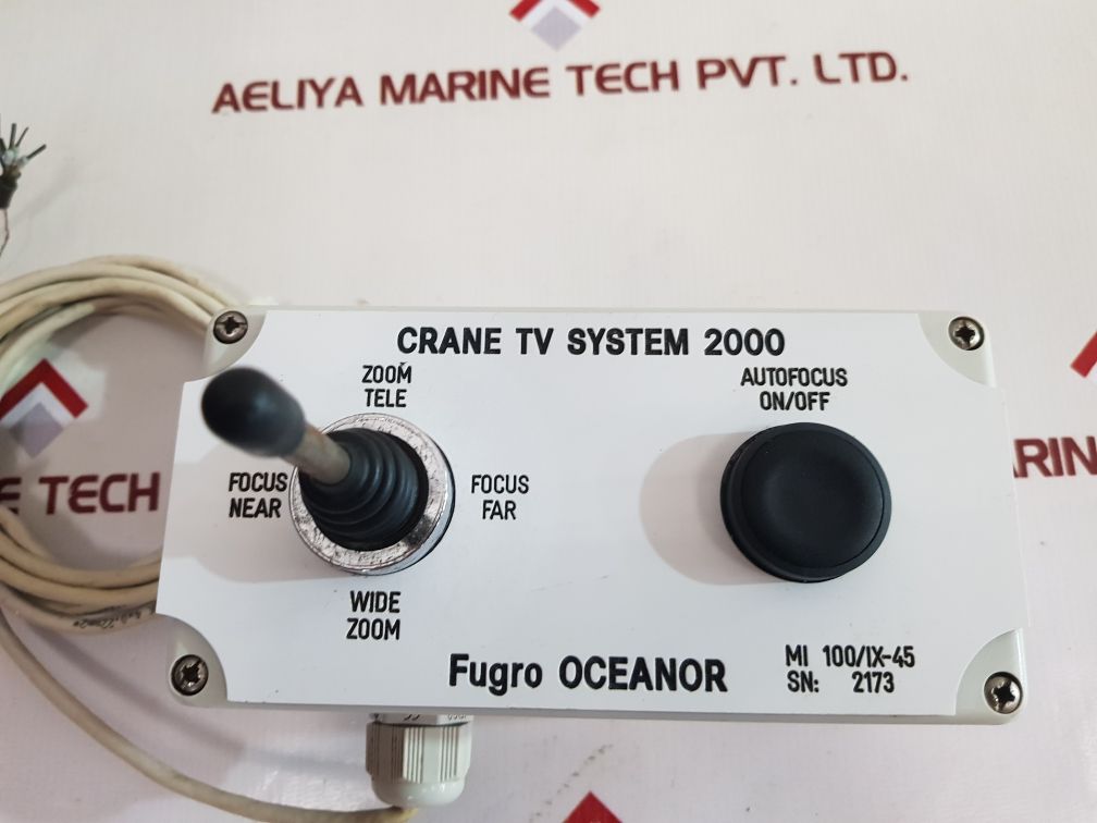 Fugro Oceanor Crane Tv System 2000 Control Unit 590 Gm