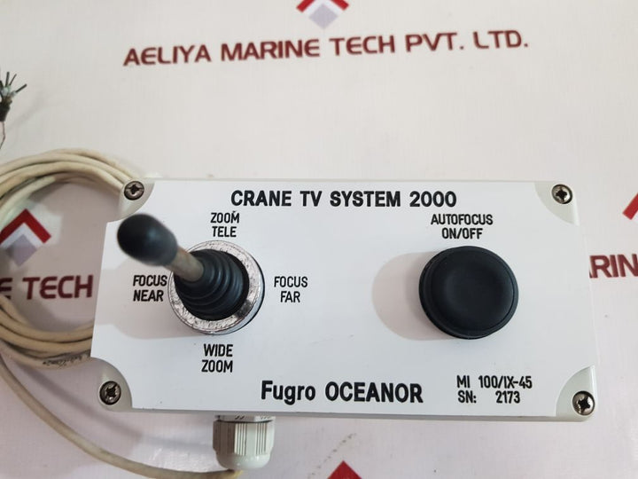 Fugro Oceanor Crane Tv System 2000 Control Unit 590 Gm