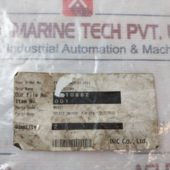 Fuji Electric Ar30Jr-2A Select Switch 250V 6A A600 R300 P/N 224
