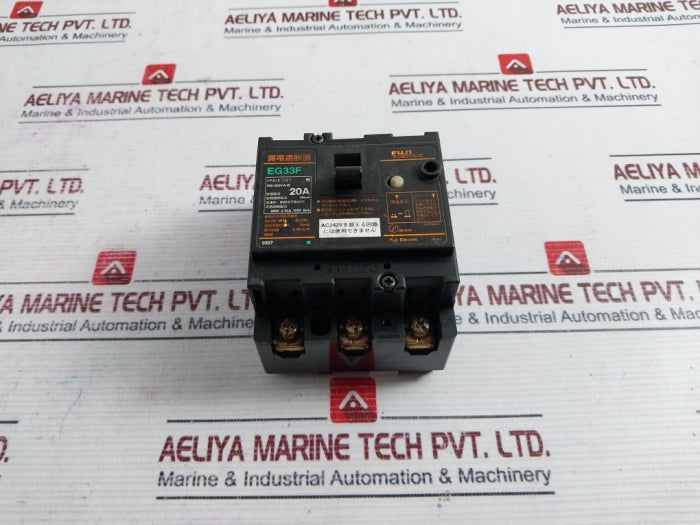 Fuji Electric Eg33F Earth Leakage Breaker 100-200V 30Ma