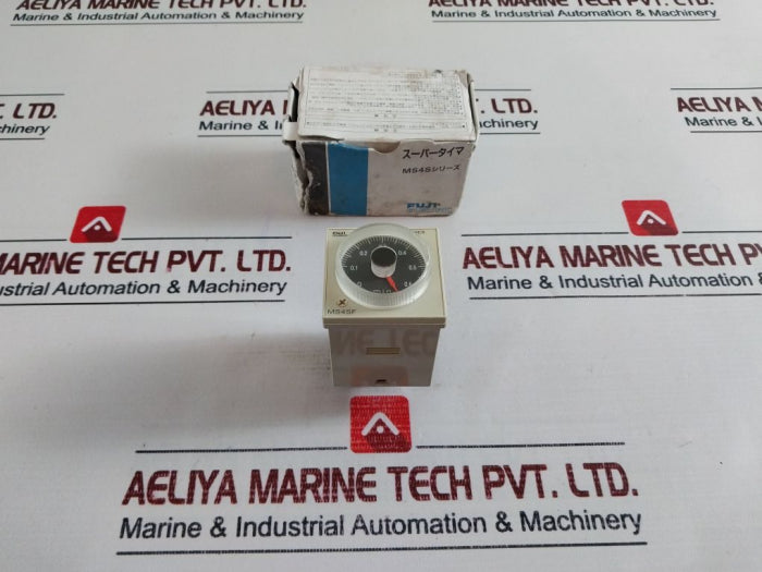 Fuji Electric Ms4Sf-ap1N Super Timer 0.6Min To 12Min