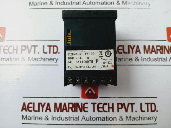 Fuji Electric Pxf4acy2-fv100 Temperature Controller 100-240 Vac 50/60hz 10va