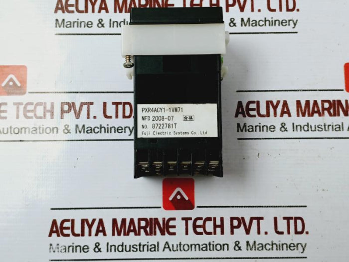 Fuji Electric Pxr4Acy1-1Vm71 Temperature Controller, Mfd 2008-07, 8722781T