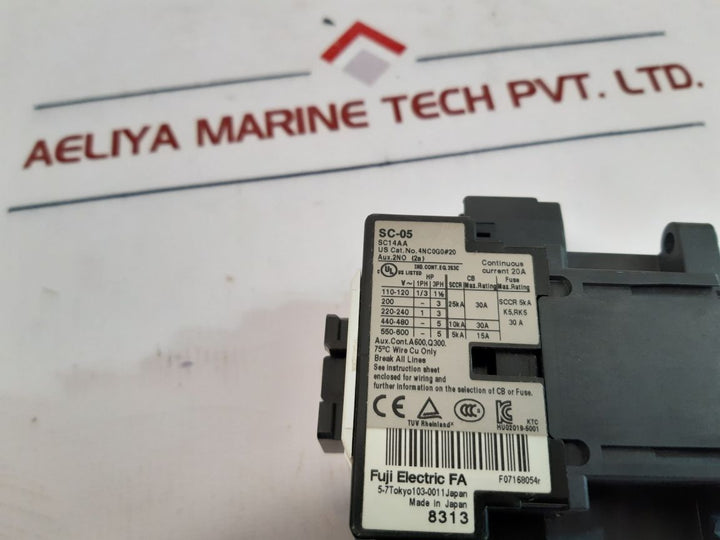 Fuji Electric Sc-05 [13] Contactor F07168054R